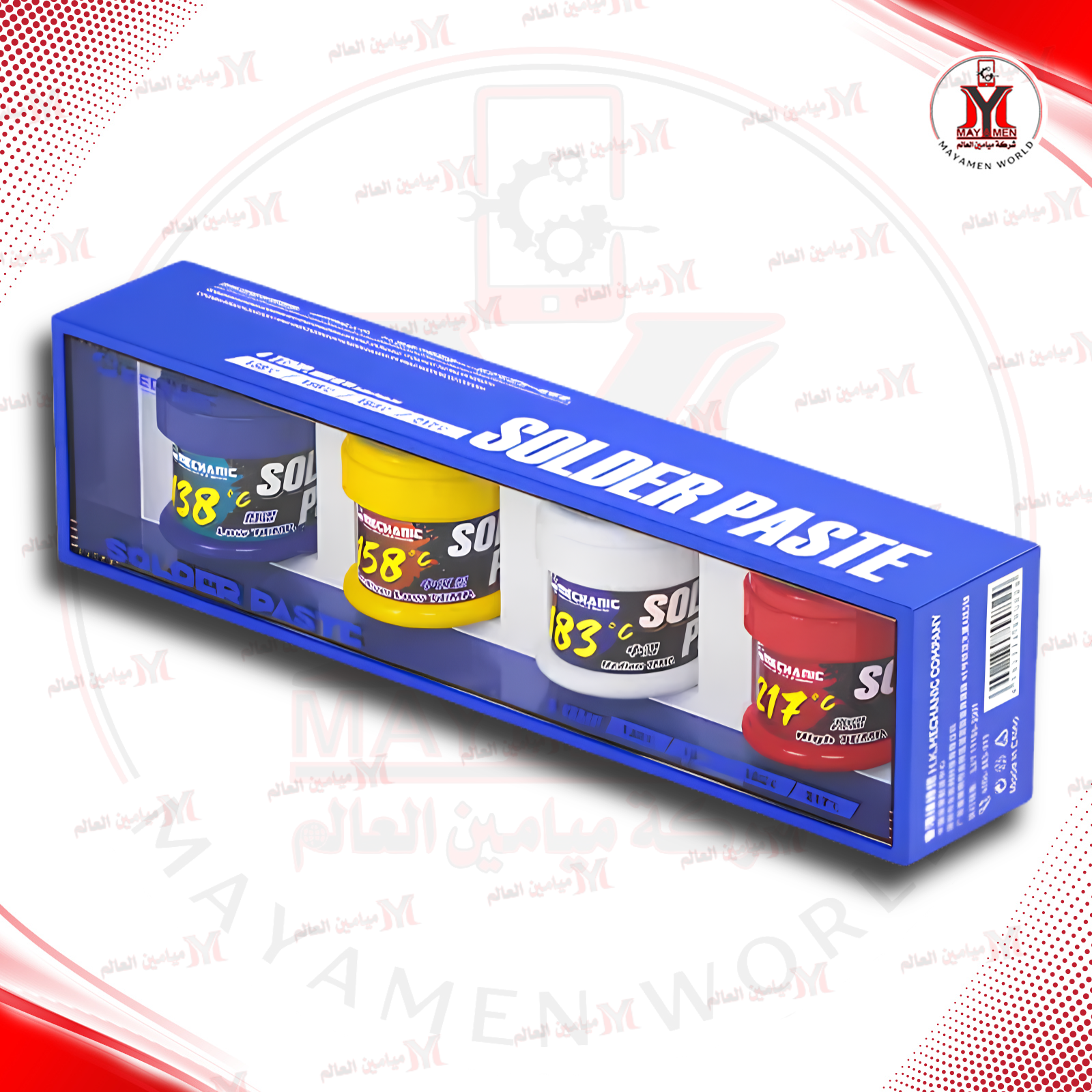سيت صولدر سائل MCN-4IN1 50G-(138C+158C+183C+217C)